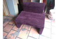 Thanh Lý Sofa Đơn Cafe Bọc Vải Nhung Cũ